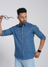 Cotton Printed Full Sleeve Shirt